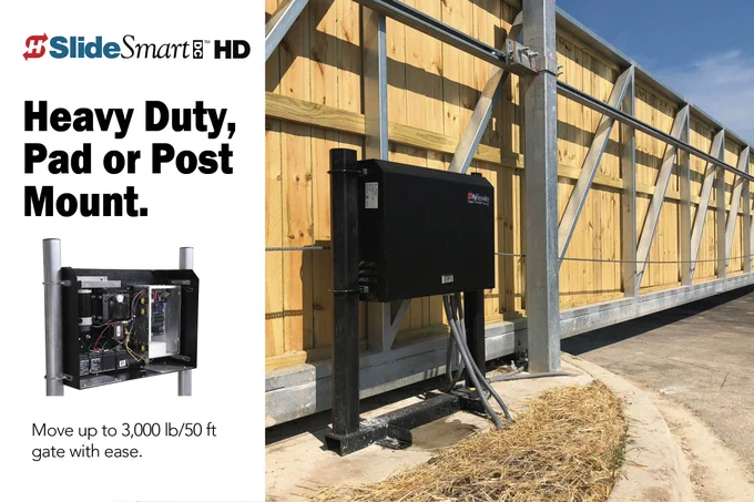 SlideSmart DC HD Slide Gate Operator