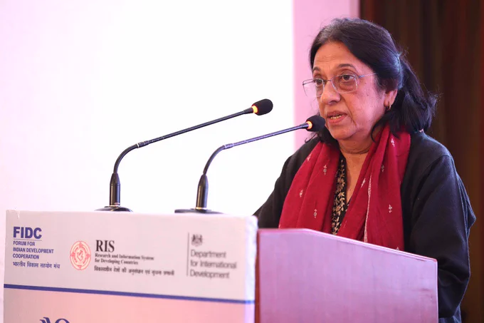Prof. Anuradha Chenoy, Chairperson, FIDC