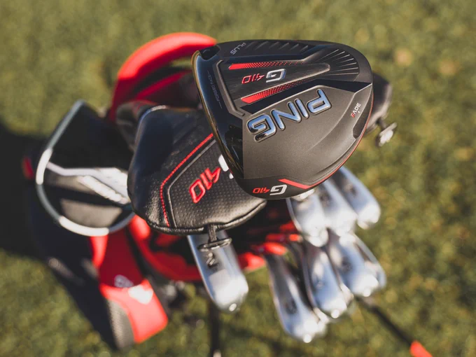 Bag of G410 clubs