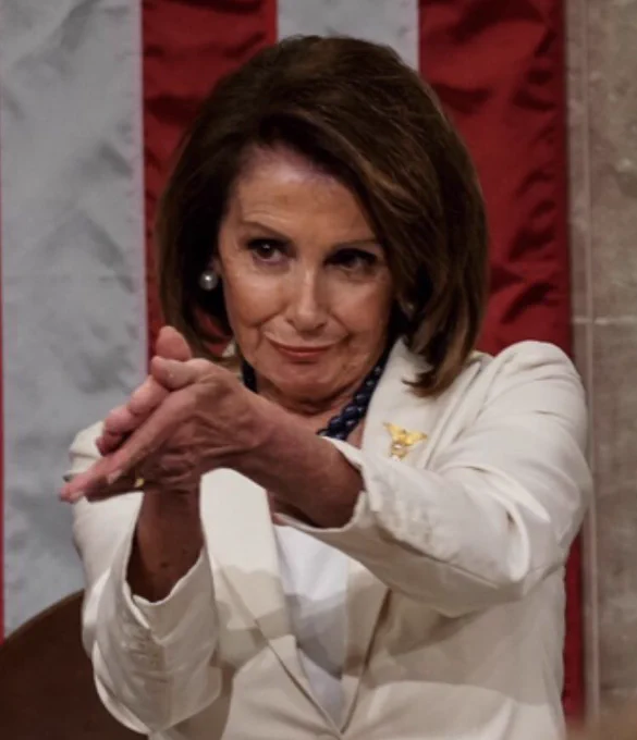 Nancy Pelosi #youtriedit clap 👏🏽