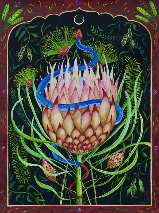 Yube Bimi (Fruit of the Serpent) by artist Delfina Muñoz de Toro