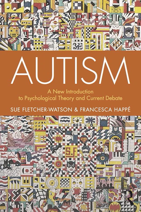 Colourful cover of a new book about Autism, image by Bill Maynard, "Science Fiction"