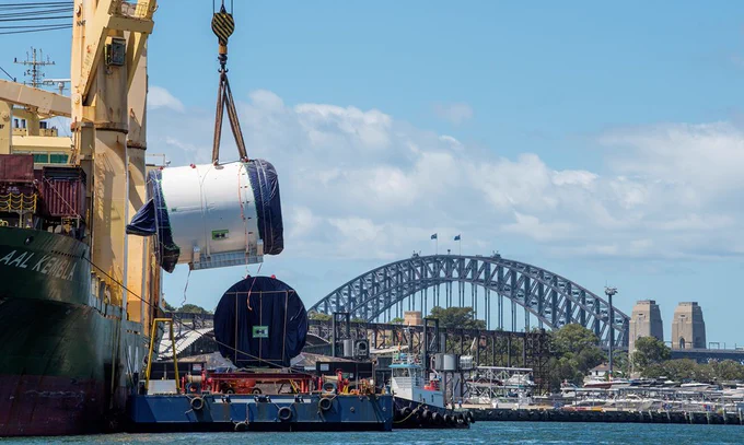 Mega tunnel boring machine Kathleen