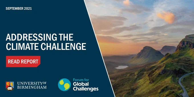 Addressing the climate challenge