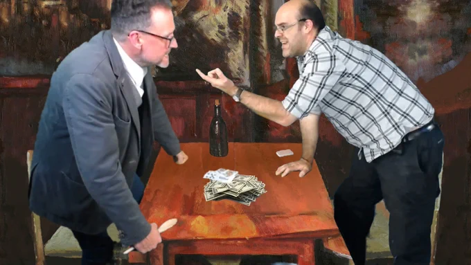The Card Players by Creation Theatre