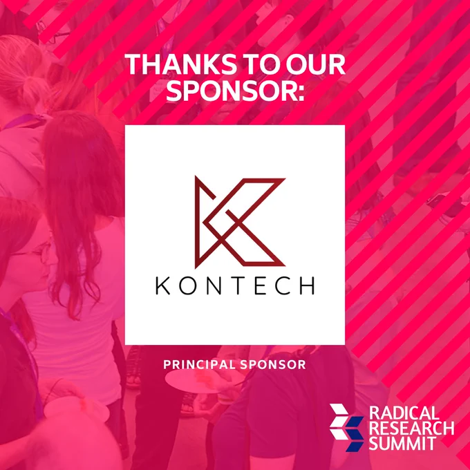 Thanks to one of our Principal Sponsors, Kontech, for supporting Radical Research Summit 2021!