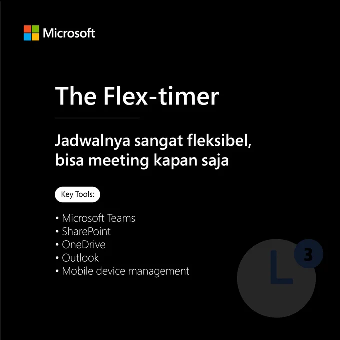 Tipe pekerja seperti apakah Anda?
Tenang saja! Apapun gaya bekerja dan kebutuhan Anda, Microsoft selalu punya solusi dalam membantu optimalkan produktivitas untuk raih kesuksesan.
 
Pelajari lebih lanjut: aka.ms/5TypeofRemoteWorker
 
#SecureRemoteWork #AmanBersamaMicrosoft