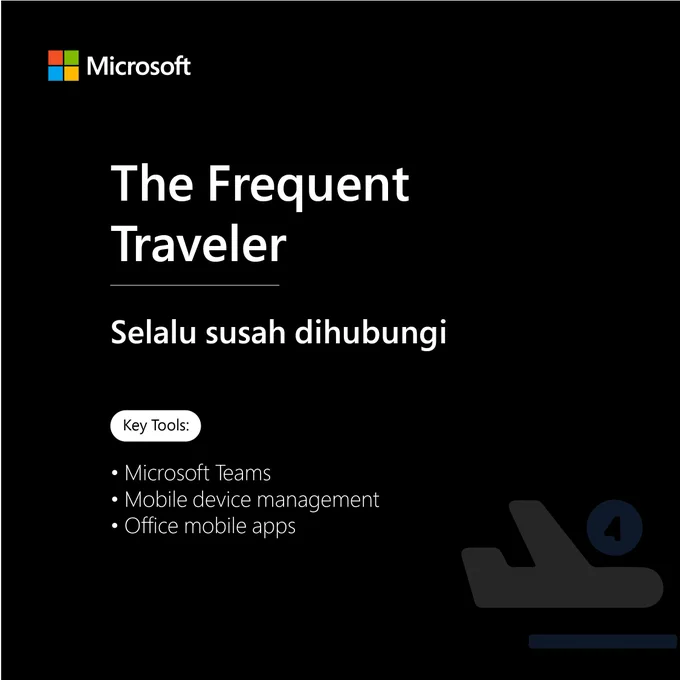 Tipe pekerja seperti apakah Anda?
Tenang saja! Apapun gaya bekerja dan kebutuhan Anda, Microsoft selalu punya solusi dalam membantu optimalkan produktivitas untuk raih kesuksesan.
 
Pelajari lebih lanjut: aka.ms/5TypeofRemoteWorker
 
#SecureRemoteWork #AmanBersamaMicrosoft