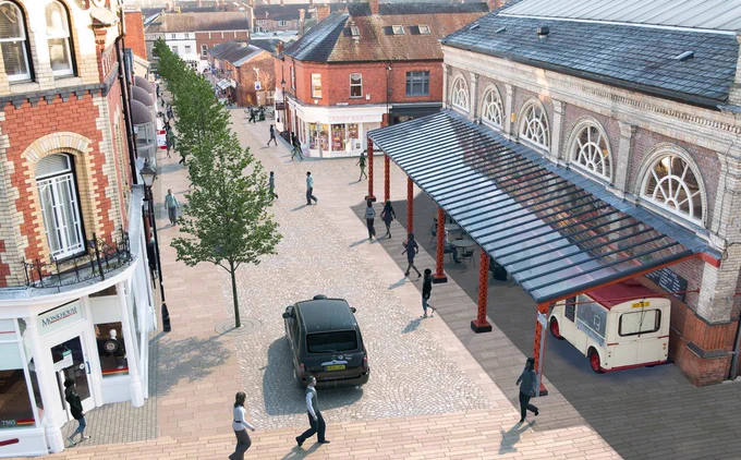 Altrincham's public realm, by Planit-IE