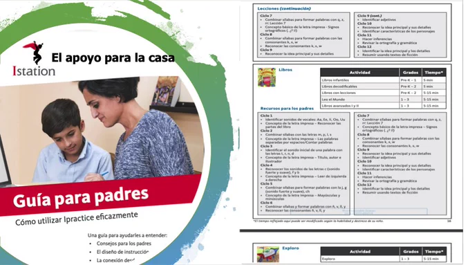 In English and Spanish