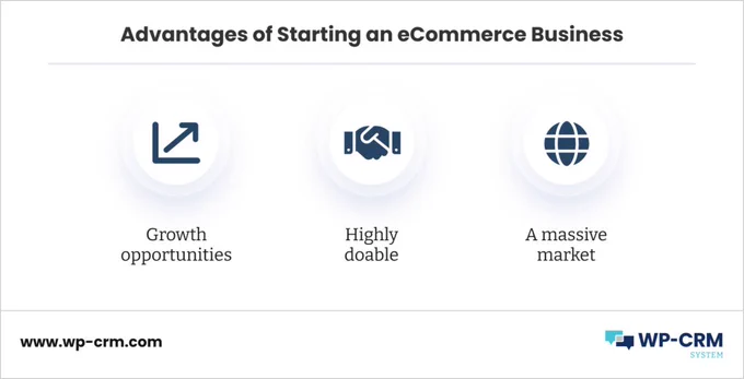 Advantages of starting an eCommerce business
