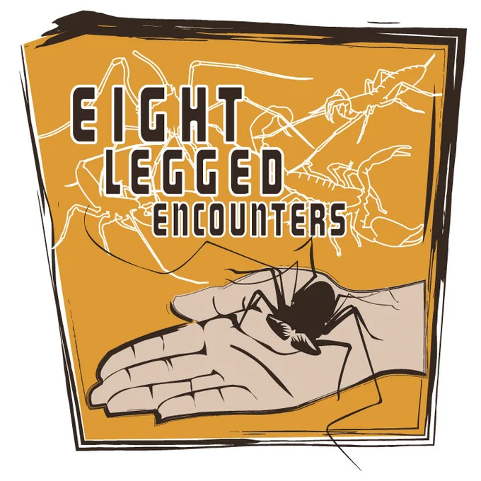 Logo for science communication project Eight Legged Encounters