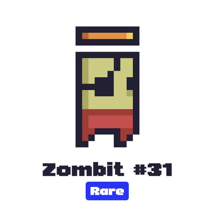Rare Zombit #31 NFT