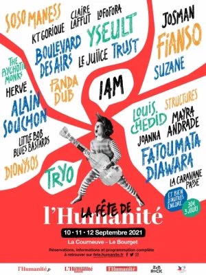 Affiche de la fête de l'Huma : https://fete.humanite.fr/