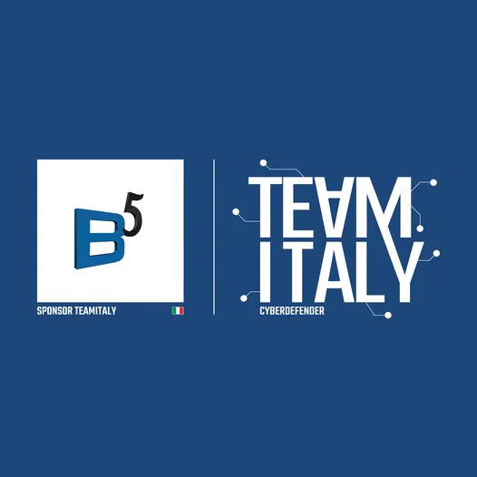 Blu5Group sponsor and official trainer of TeamItaly Cyberdefenders