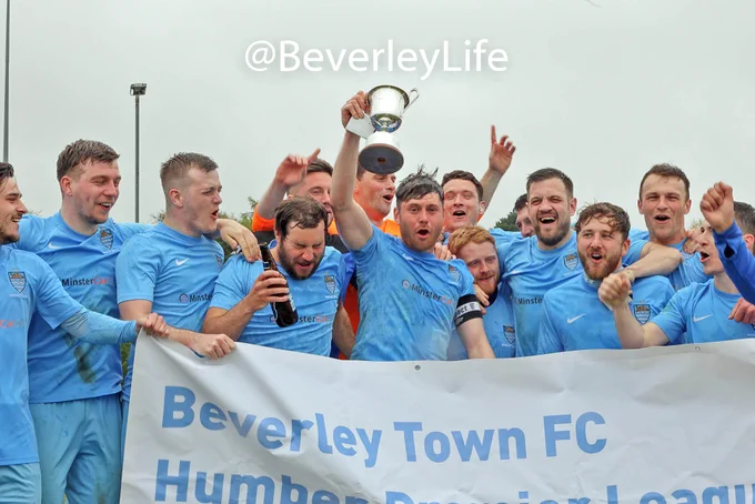Beverley Town FC - Humber Premier League Champions 2020/21