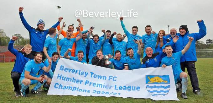 Beverley Town FC - Humber Premier League Champions 2020/21