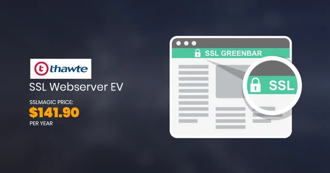 Thawte SSL Webserver EV