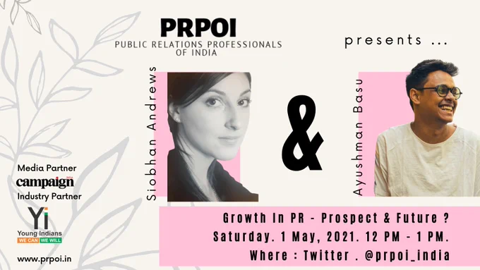 With 'Reputation' taking centerstage across categories, the #PR industry has pulled together to do a stellar job. Yet again. What does this mean for the PR story ahead? 

We raise 10 pertinent Qs on the #futureofPR with voices from different segments of the community.  Join Us!

