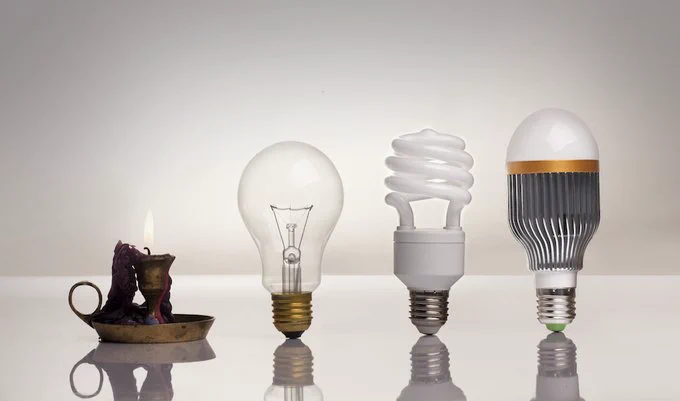 the evolution of the lamp