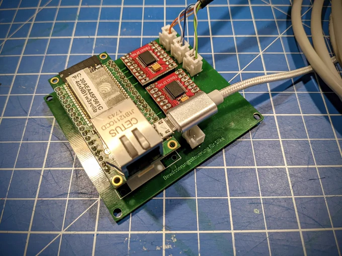 Detail-Image of my circuit-board.
