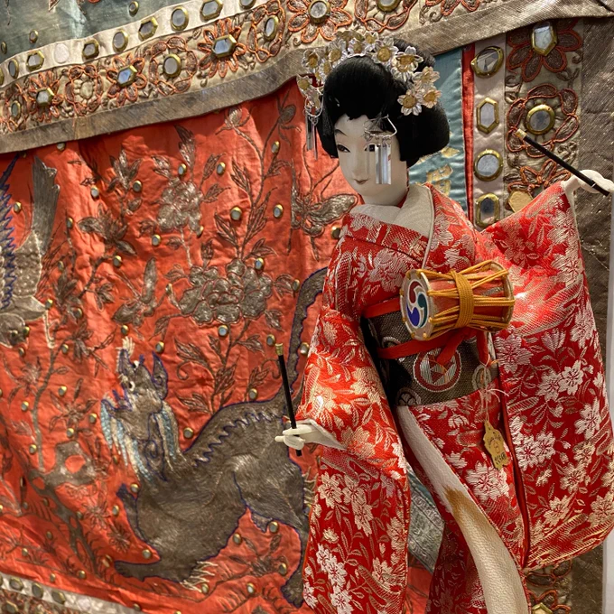 Japanese doll RMA collection. On display @RevMuseum

