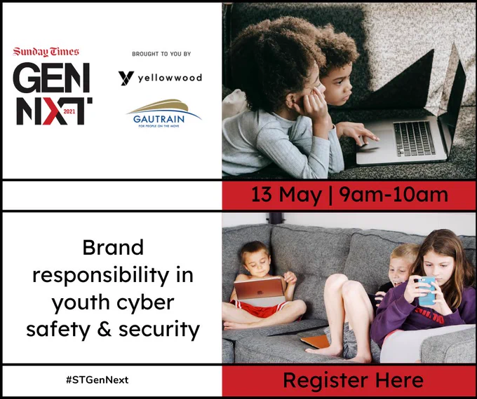 Rianette Leibowitz leading panel discussion at #STGenNext with Dove, UNICEF, Safer Internet South Africa and SaveTNet #cybersafetychangeagent #RianetteSpeaks #Cyberwellness #responsiblemarketing #digitalparenting