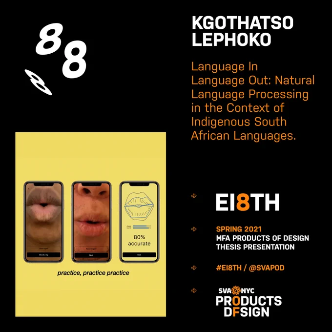 Featured project - Kgothatso Lephoko @creativelykg, Language In Language Out: Natural Language Processing in the Context of Indigenous South African Languages.