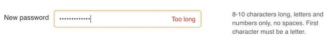 Poor Password