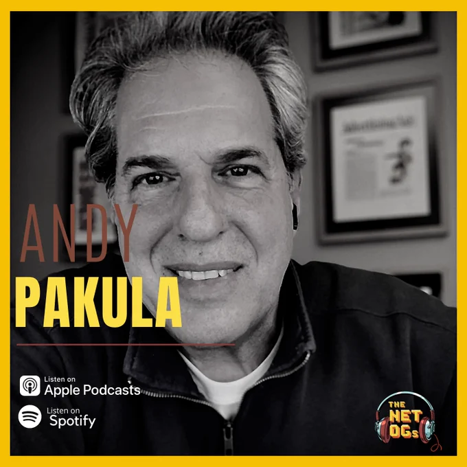 Join Andrew Batkin as he sits down with Andy Pakula, the current CEO of WiOffer, on this week’s episode of The Net OG’s.

Andy Pakula is a recognized digital media innovator, with a long history of vision in the interactive space. He is a former big ad agency new business executive and has been in the digital media and advertising industry for more than 25 years developing and bringing to market new digital ad platforms for advertisers and media companies. 

Andy Pakula spends an hour with Andy Batkin discussing his early career at Bozell, how Interactive Marketing Inc. was born and played a vital part in the development of the very early Yahoo! Days…plus you’ll hear all about the Pakula bakery…Bakery?

Listen now for the full interview at www.thenetogs.com, Apple Podcasts, Spotify, or wherever you stream your audio.