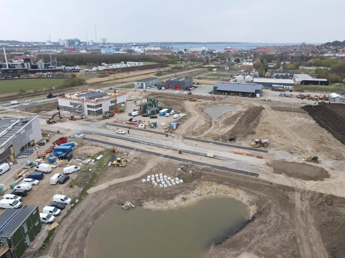 The Helix Lab close to Kalundborg, the city and the harbour
Drone pictures by: Martin H. Hansen, HLM