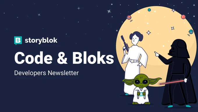 Hero image of the May newsletter - Star Wars theme.