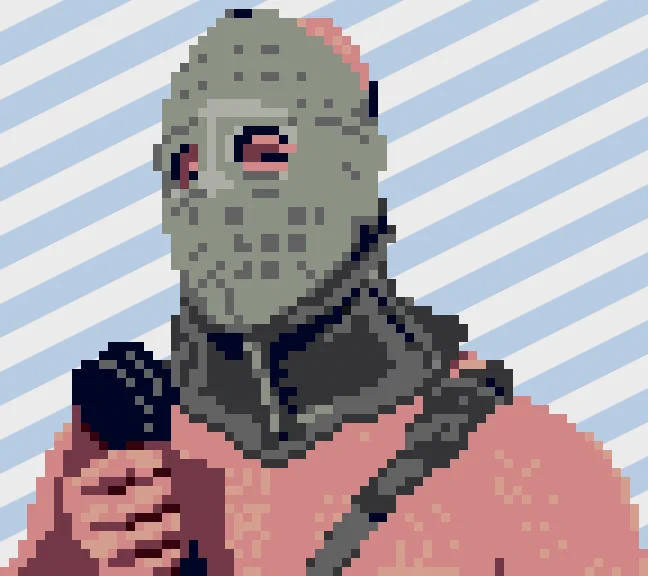 Made with PikoPixel: Lord Humungus pixel-art icon, for the alternate cover-art (Dark Master version) of the song, "Walk Away" by Cold Air Unit

#pixelart #pikopixel #freesoftware #madmax #roadwarrior