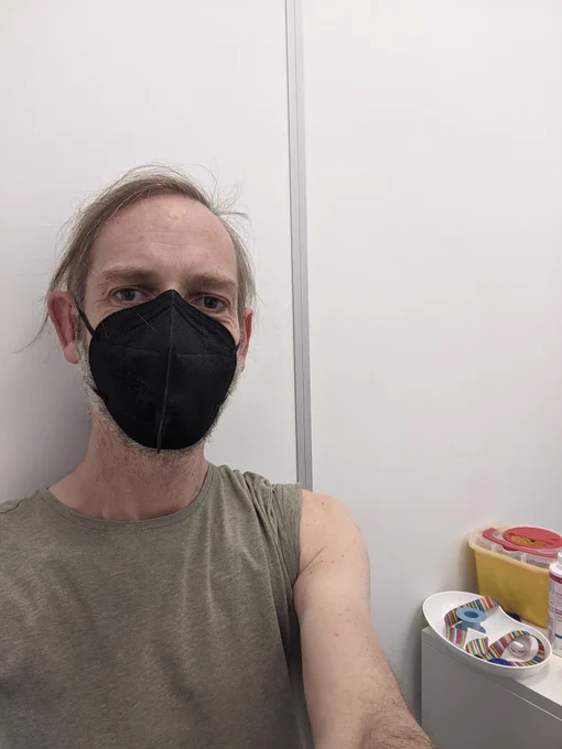 Me after the Covid vaccination