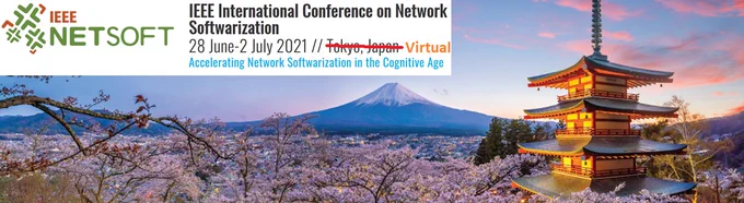 7th International Conference n Network Softwarization
The theme of IEEE NetSoft 2021, “Accelerating Network Softwarization in the Cognitive Age”, reflects the current trend of research in the area of network softwarization. The IEEE NetSoft 2021 will showcase the latest research and development results including artificial intelligence / machine learning, self-driving and autonomic networking, policy-based network management, dynamic network slice provisioning, among other promising research areas for the sake of robust, reliable and cognitive softwarized networks.