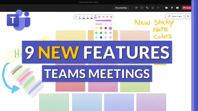 Picture of Teams meetings updates thumbnail