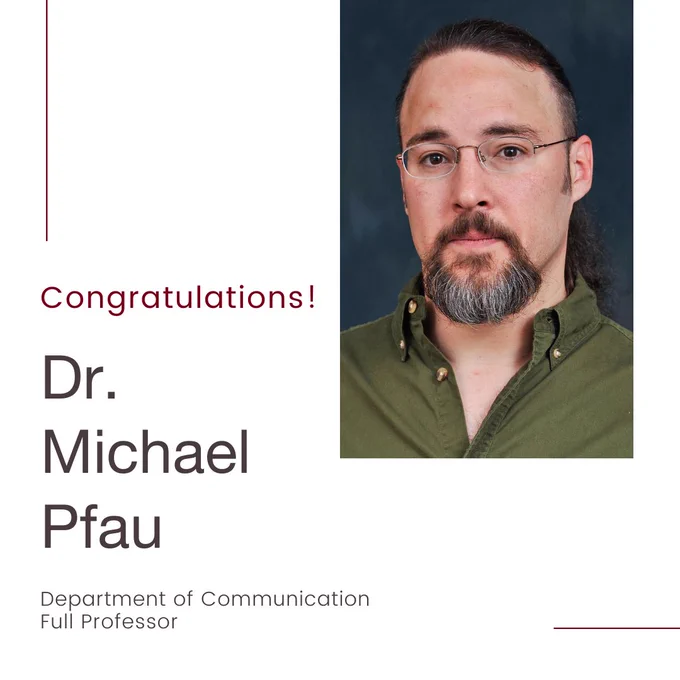 Dr. Michael Pfau headshot