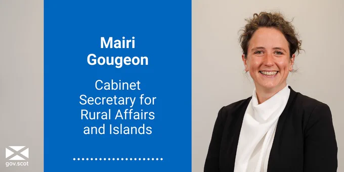 Mairi Gougeon, Cabinet Secretary for Rural Affairs and Islands