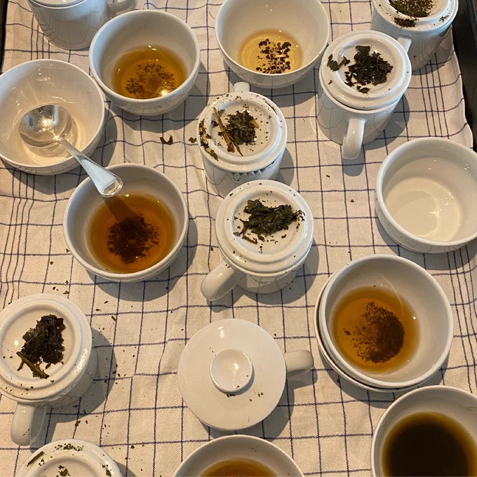 Coffee leaf tea products.