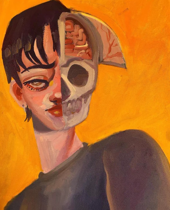 "Friend Study" - Lynaea Russom 16x20