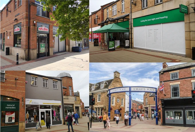 Market Harborough Shopping Centre - new lettings to Papa Johns Pizza, Specsavers Opticians and Air Ambulance.