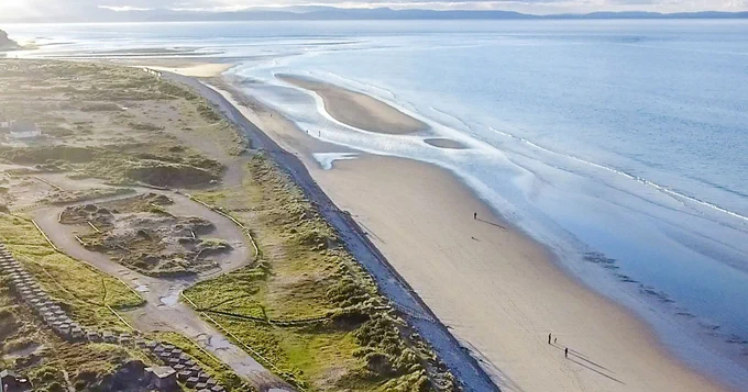 East Beach Car Park, Findhorn
