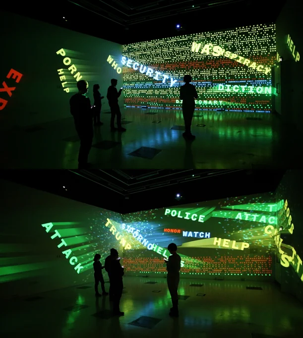 Ronan Devlin Veillance installation