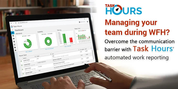 Remote working does bring some challenges of its own but undeniably it is the safest way to avoid the spread of Covid-19. Overcome communication barrier with Task Hours, it brings you RealTime productivity reporting.