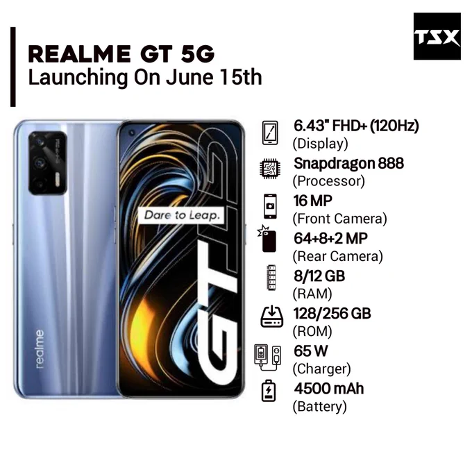 Realme GT 5G Launching On June 15 In India.

Follow us for Tech Updates @TECHSmartX

#techsecrets #technology #tech #technews #gadgets #smartphone #instagood #android #bloggersmail #instatech #gadget #techinfluencer #mobile #influencers #influencer #productreview #realmephone #realmethiland #realmeindia #realmegt #realmegt5g #realmenewphone #comingsoon #realmelovers #realmelover  #realme #realme5g  #TechSmartX #TechSmartXUpdates #TechSmartXTeam
