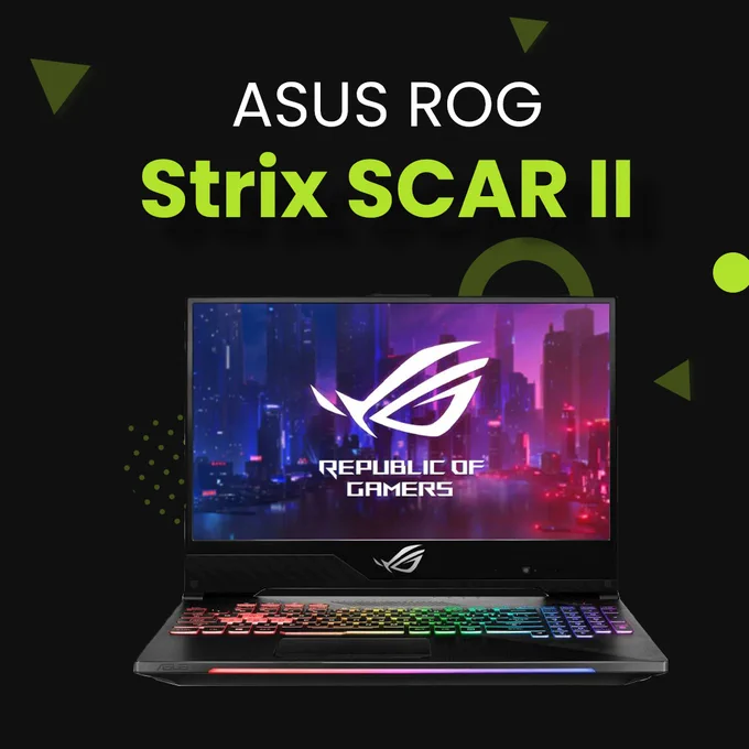 The #ROGStrixScarII is available with either an Nvidia GeForce RTX 2060 or an RTX 2070, and the GL504GV variant.

The ROG Strix Scar II does a very good job in games, and one of the reasons for this, besides having a fast SSD, is the overclocked RTX 2060.

#asusrog #asus #rog #gaming #asusgaming #laptopgaming #republicofgamers #pro #asuszenfone #blackshark #oneplus #asusrogphone #juallaptopgaming #pcgaming #asustuf #rogphone #asusindonesia #laptop #gamer #asuszenbook #asusvivobook #laptopmurah #asuslaptop #nvidia #asusrepublicofgamers #asusid