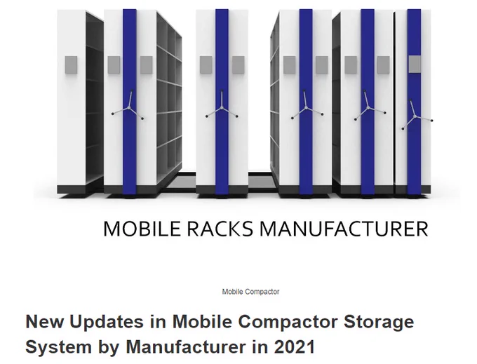 Mobile Compactor Storage System