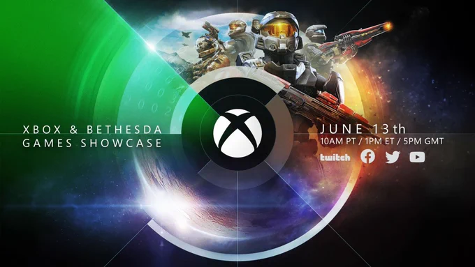 Xbox & Bethesda Games Showcase June 13th.
