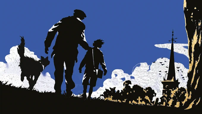 The front cover of Goodnight Mister Tom