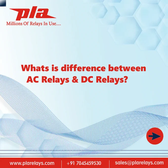What is difference between AC Relays And DC Relays?

www.plarelays.com
sales@plarelays.com
#plarelays #pluguinrelay #reedrelay #sip #dip #contact #configuration #Ac #Dc #mccp #lpr60 #lpr #reedrelay #electric #electricalmarket #automotive #pcbmountrelay #powerrelay #industrial #controlpanel #stabilizer #inverter #temperature #technology #electromechanical #solid #state #relay #power #shootout #rainy #solid 